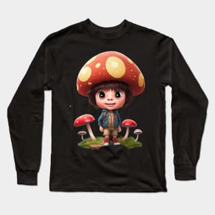 Mushroom Boy Long Sleeve T-Shirt